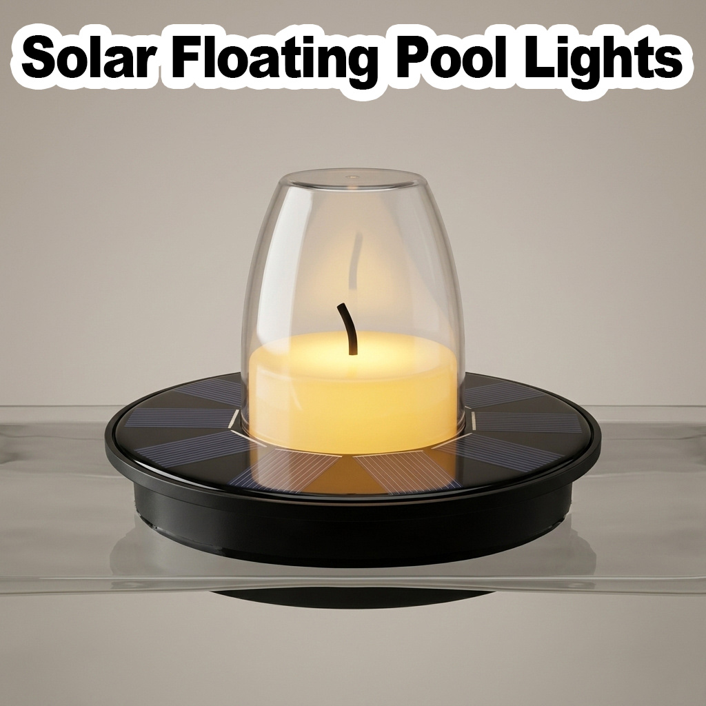 Pool Light Solar Rechargeable - Pływające lampy basenowe, ładowanie solarne 6