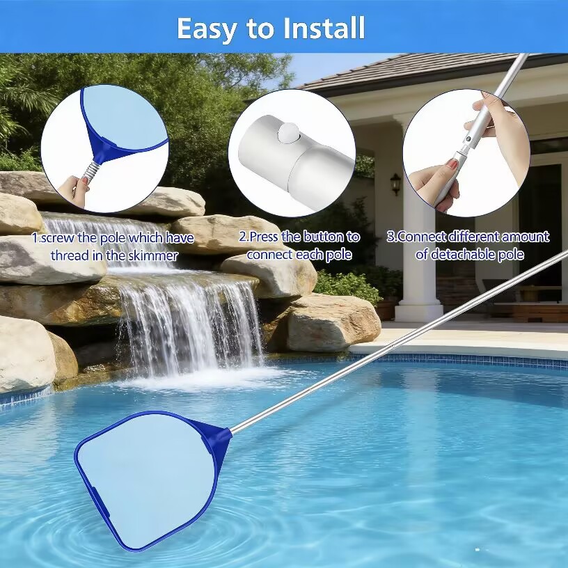 Przenośne narzędzie do czyszcz – Pool Skimmer Net recenzja i cena