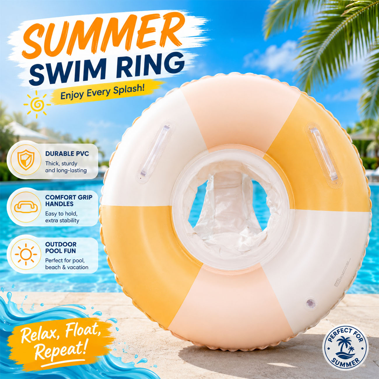 1 szt. Dmuchany pierścień do p – Pool Float Ring Inflatable recenzja i cena