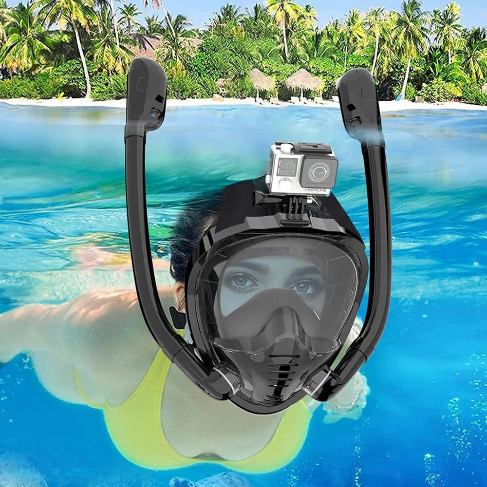 Maska do snorkelingu pełnotwar – Snorkel Mask Full Face recenzja i cena