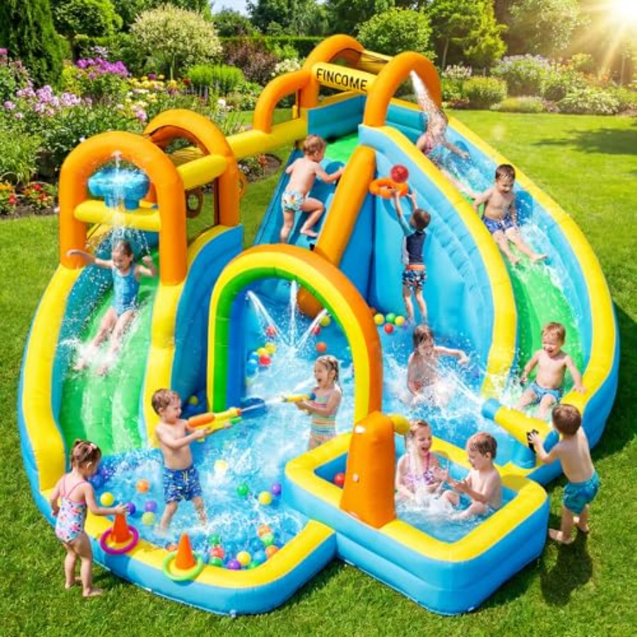 Nadmuchiwany park wodny na zew – Water Slide Inflatable recenzja i cena