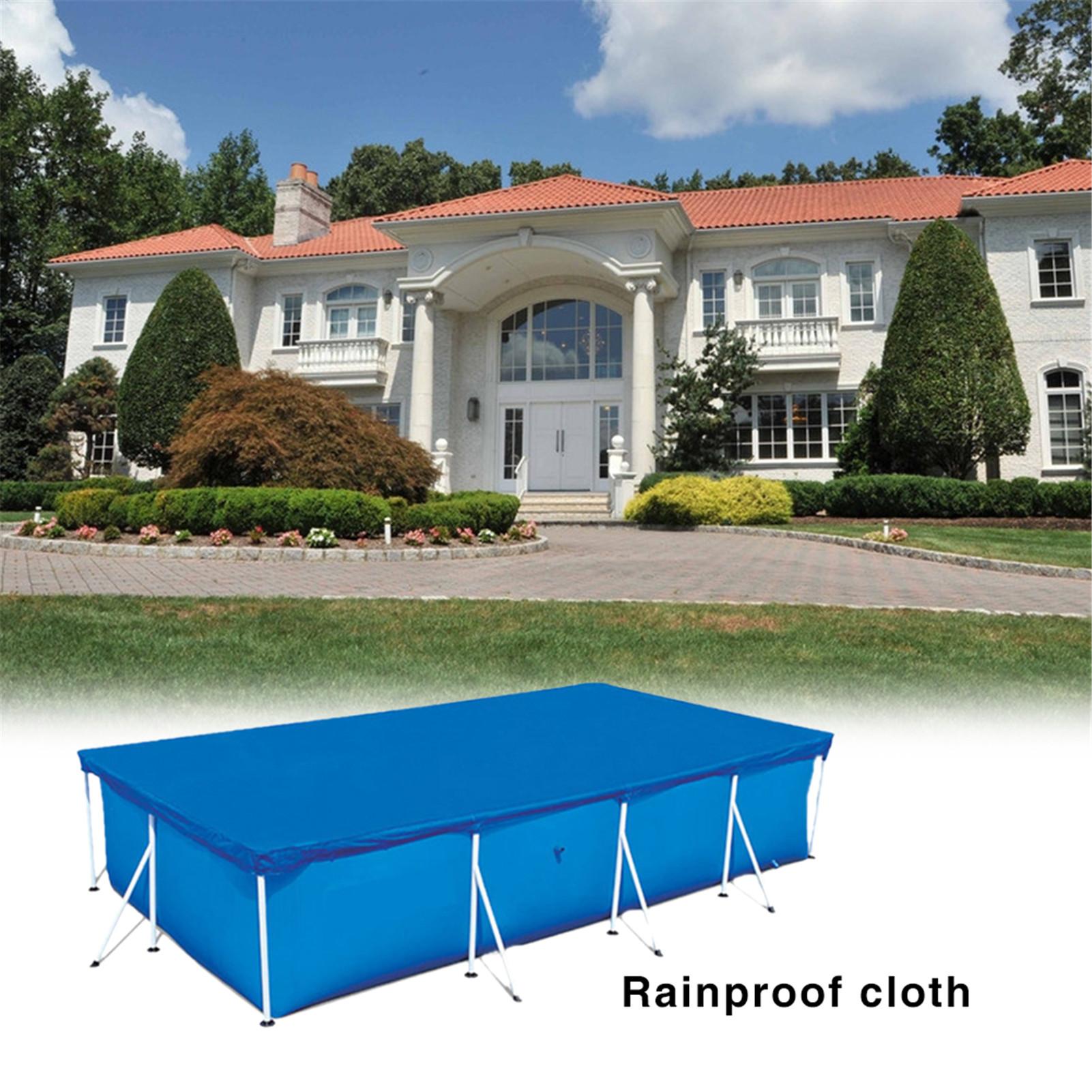 Prostokątna folia ochronna na  – Pool Ladder Above Ground recenzja i cena
