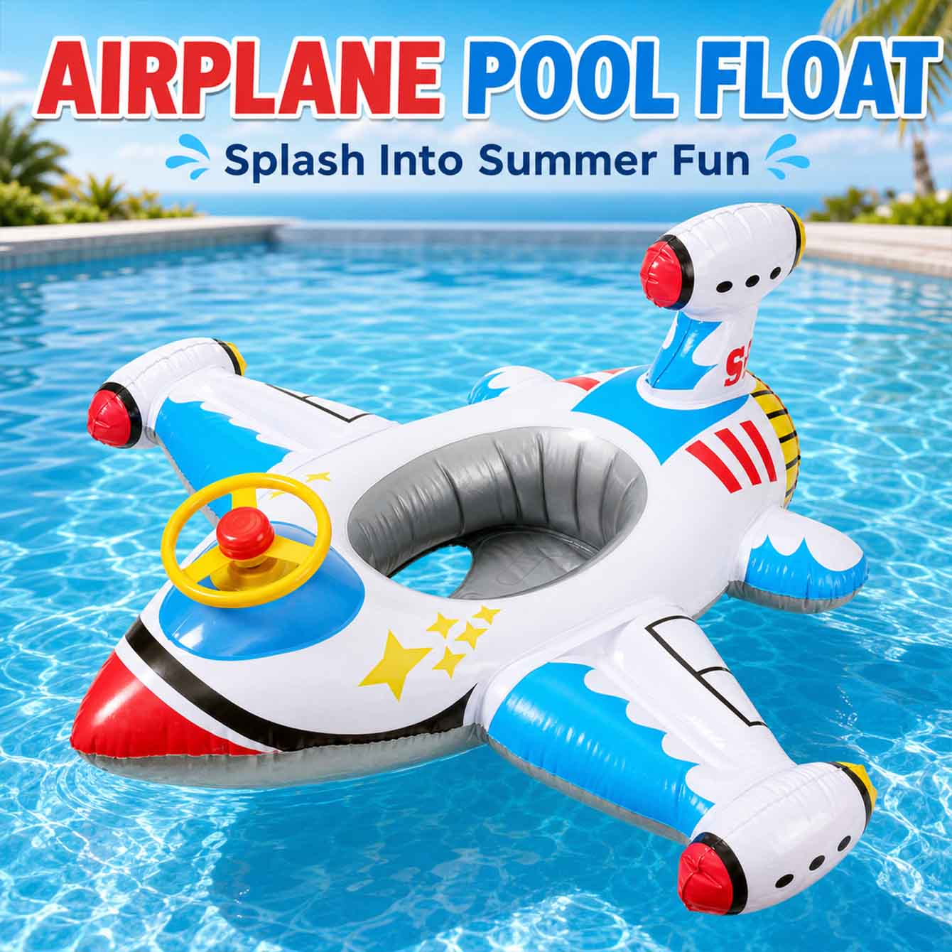 1 szt. Dmuchany materac do pły – Pool Float Ring Inflatable recenzja i cena