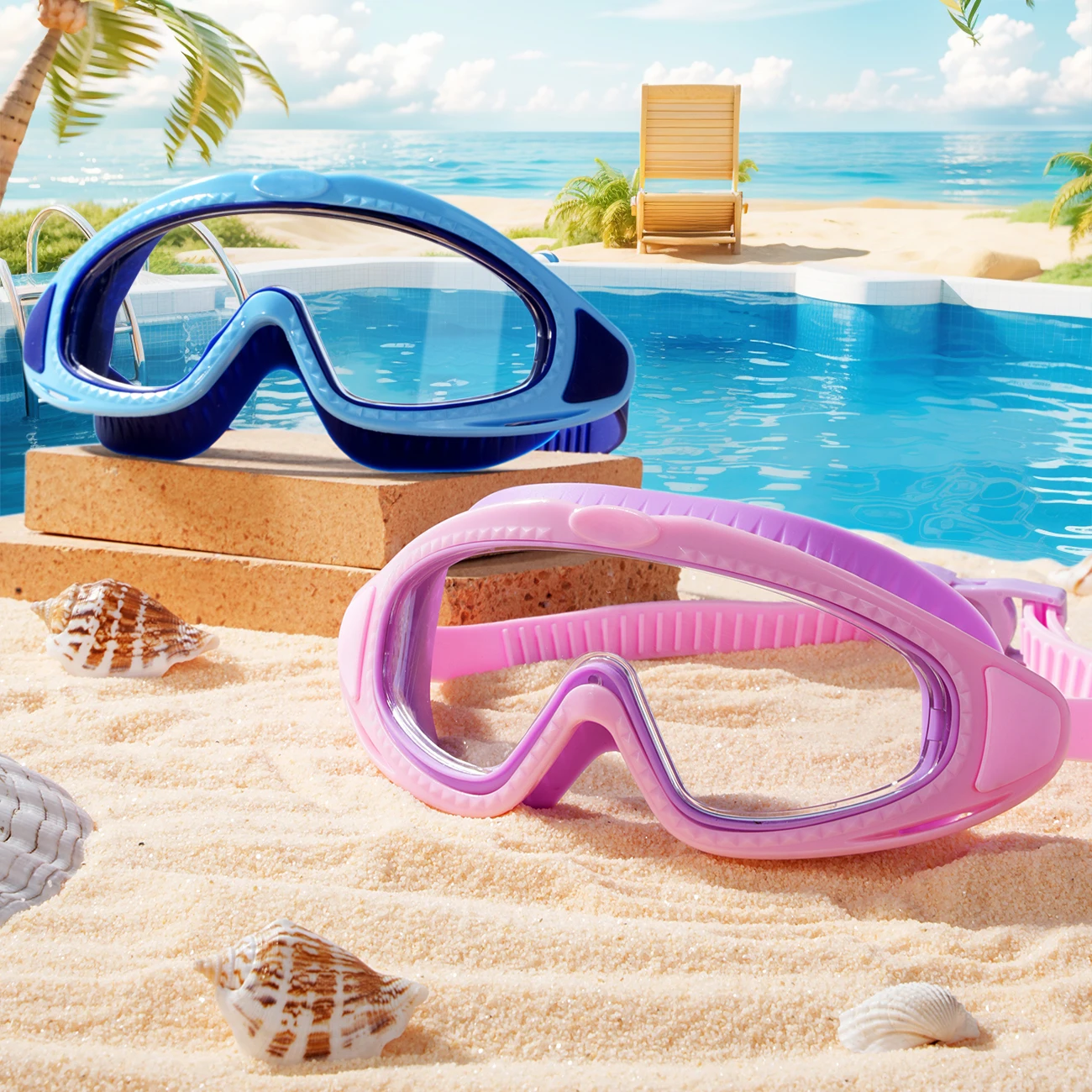 Okulary pływackie unisex dla d – Swim Goggles Anti Fog Uv recenzja i cena