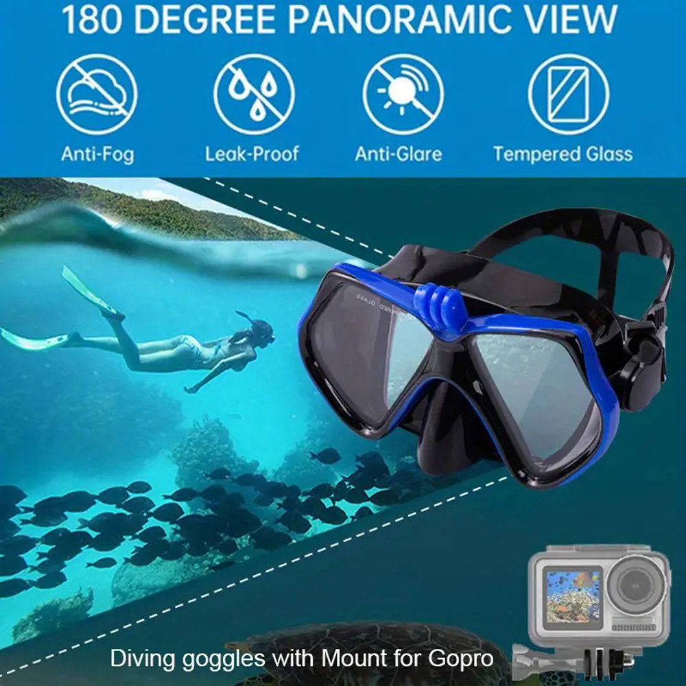 JoyMaySun profesjonalna maska  – Snorkel Mask Full Face recenzja i cena