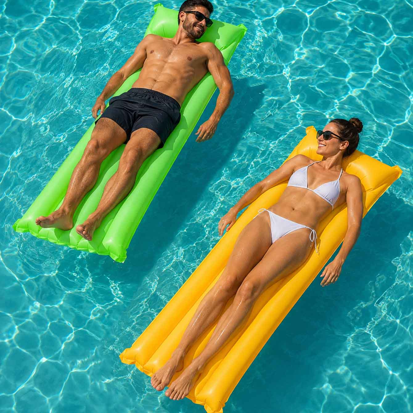1 szt. Materac dmuchany do pły – Pool Lounger Inflatable recenzja i cena