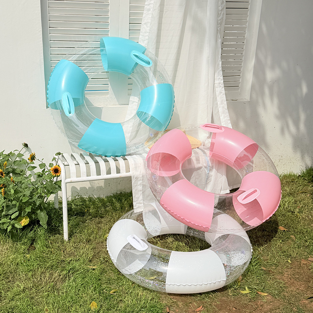 Przezroczyste kółko do pływani – Pool Lounger Inflatable recenzja i cena